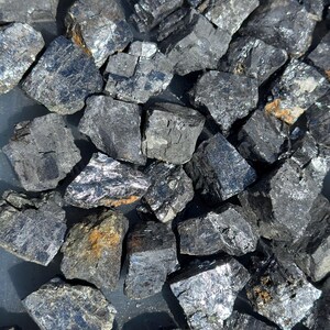 Raw Galena - Rough Galena Crystal - Galena Raw - Galena from Morocco - Raw Galena Mineral Specimen - Raw Silver Crystal - Galena Stone Rough image 4