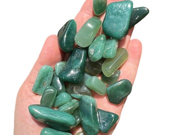 Mtorolite Crystal Tumbled Stone - Multiple Sizes Available - Chrome Chalcedony - Tumbled Mtorolite Stone - Polished Chrome Chalcedony