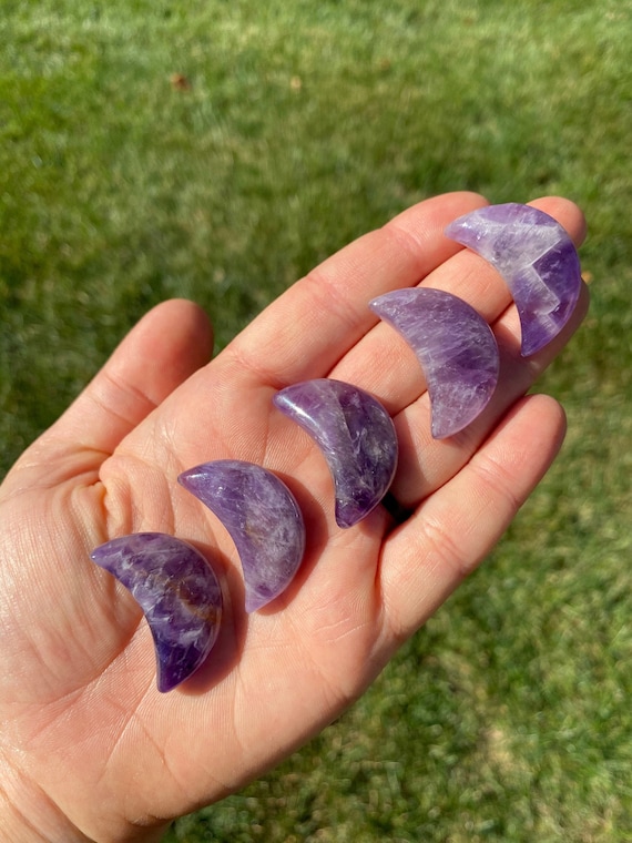 Amethyst Crescent Moon (~1