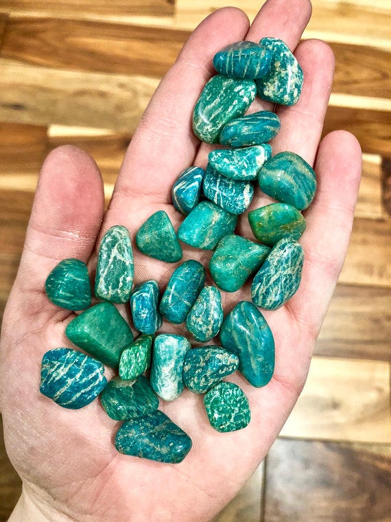 Amazonite Crystal Russian Amazonite Stone 0 5 1 Etsy