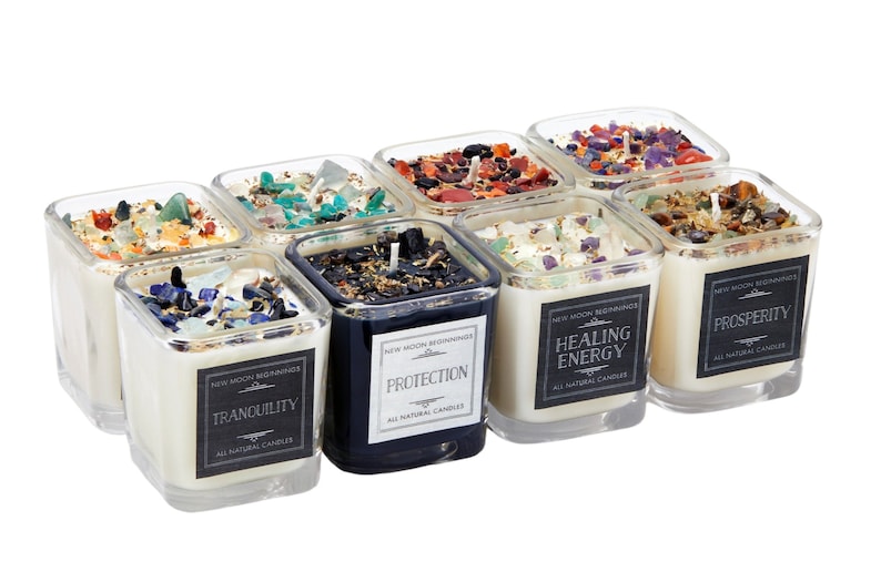 New Moon Beginnings Soy Candle - Thumbnail 4