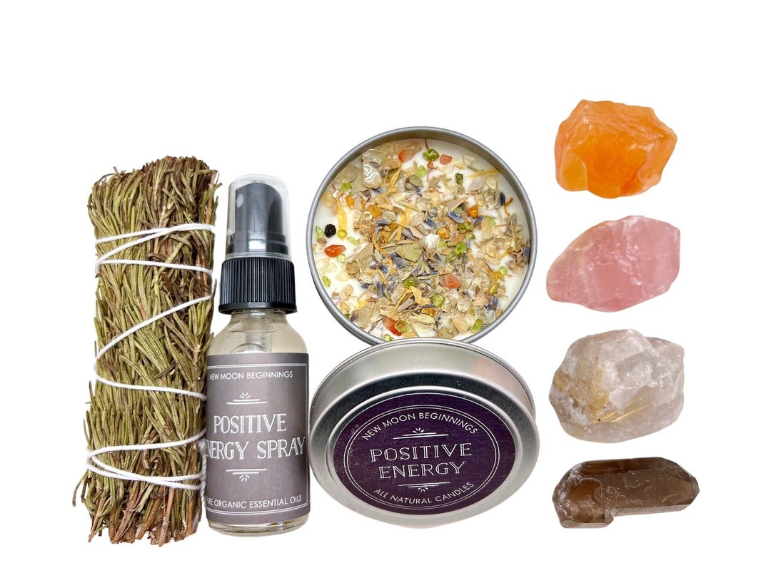 Positive Energy Cleansing Kit Energy Cleansing Set Positive Energy Gift