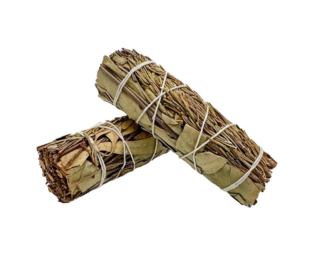 Rosemary Eucalyptus Stick Herb Bundle Incense Natural Incense 45 Stick