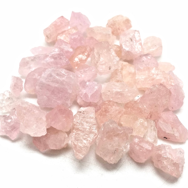 Raw Morganite Stone - Pink Morganite Crystal - Natural Pink Morganite - Rough Morganite - Genuine Morganite Crystal - High Quality Morganite