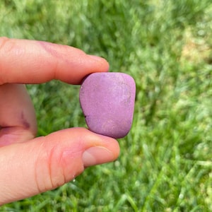 Purpurite Tumbled Stone - Tumbled Purpurite Crystal - Multiple Sizes Available - Polished Purpurite Gemstone - Purple Purpurite Crystal
