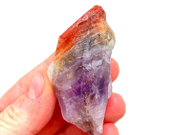 Raw Super 7 Crystal (1-3.5") Raw Super Seven Melody Stone - Raw Super 7 Stone - Rough Sacred 7 Crystal - Amethyst Cacoxenite - Super 7 Raw