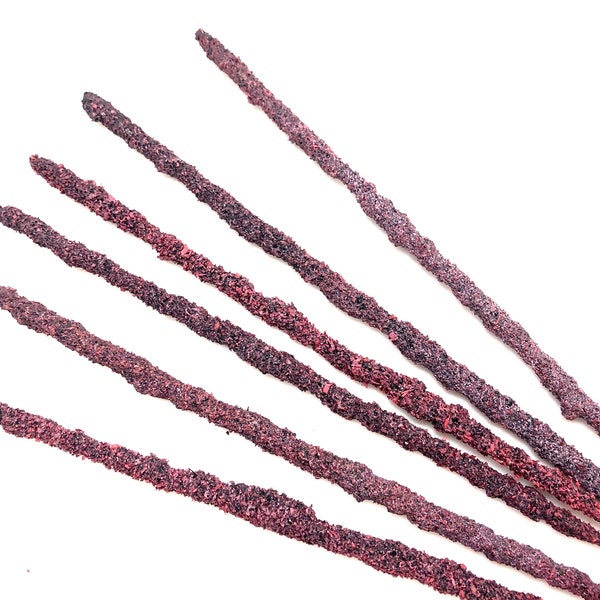 Dragon's Blood Incense Sticks (6 Sticks per Pack) - Dragons Blood Incense - Stick Incense - Dragon's Blood Resin - Aromatherapy - Grounding