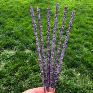 Lavender Incense Sticks (6) - Lavender Incense - Stick Incense - Smoke Cleansing - Lavender Aromatherapy - Lavender Calming Incense image 2