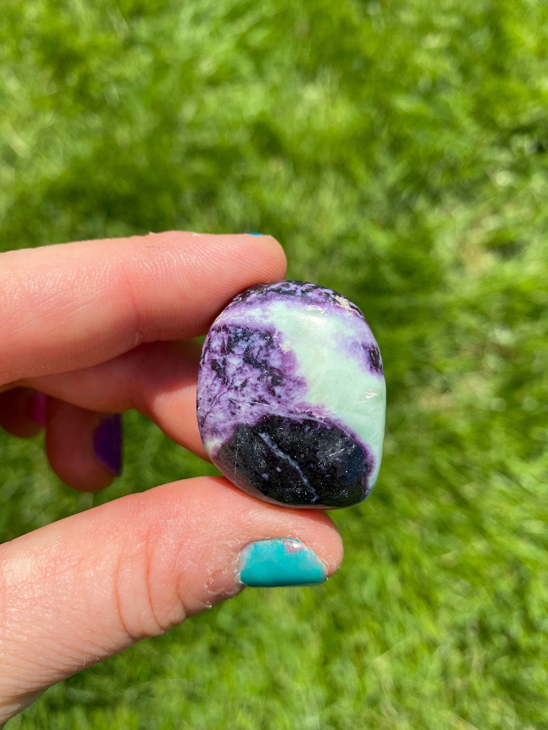 Kammererite Tumbled Stone Multiple Sizes Available Tumbled Kammererite