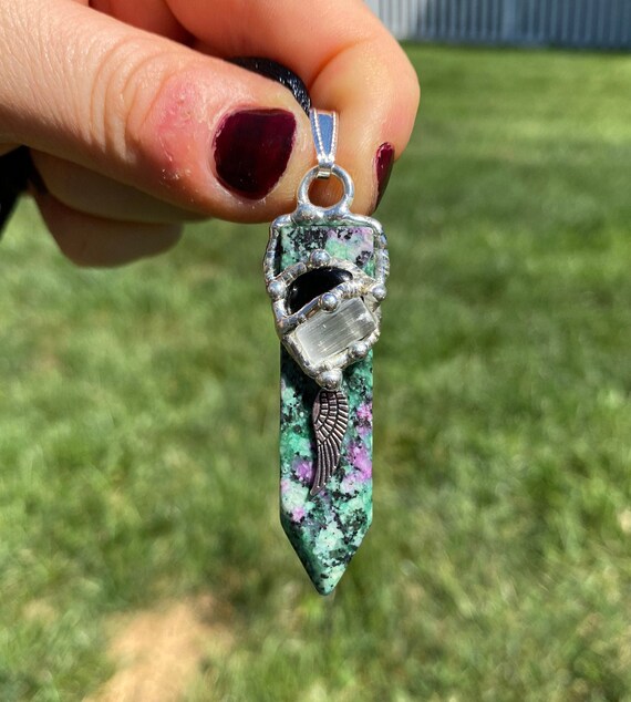Empath crystal necklace clearance