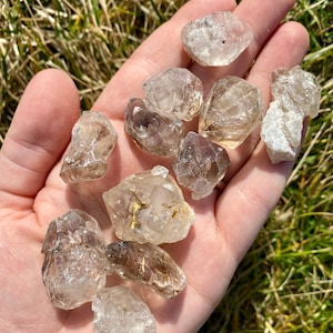 Raw Smoky Elestial Quartz Crystal Elestial Quartz Cluster Raw Smoky Quartz Stone Smoky Quartz Crystal Points Smoky Elestial Cluster image 2