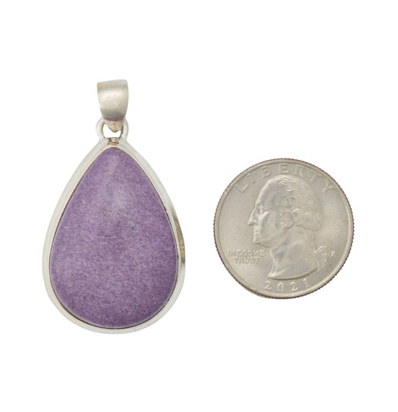 Raw Purpurite Teardrop Pendants Raw Purpurite Teardrop Pendants