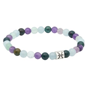 Pisces Bracelet Elastic - Pisces Zodiac Bracelet - Pisces Crystal Bracelet - Pisces Zodiac Sign Bracelet - Astrology Gifts - Pisces Gift