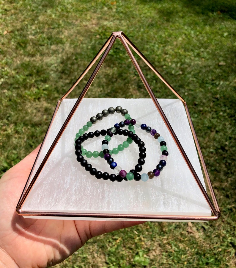 Copper Pyramid Copper Charging Pyramid Charge Your Healing Etsy Canada