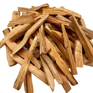 Palos de Palo Santo a granel - Palos de incienso de Palo Santo al por mayor - Madera de Palo Santo a granel - Palo Santo auténtico - Palo Santo ético de Ecuador