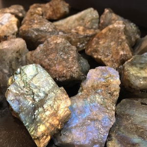 Labradorite Stone - Raw Labradorite Crystal - Labradorite Chunk - Healing Crystals & Stones - Rough Labradorite - Natural Labradorite Raw