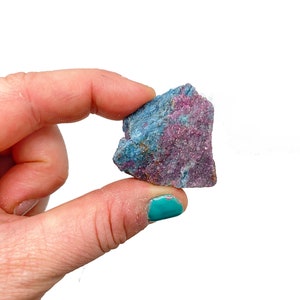 Raw Ruby in Kyanite Stone - Ruby in Kyanite Crystal - Crystals & Stones - Ruby Multicolored Kyanite - Ruby Stone - Kyanite Stone