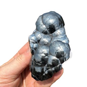 Hématite botryoïde - Pierre d'hématite brute - Hématite globulaire brute - Cristal d'hématite boryoïdale naturelle - Hématite boryoïdale véritable