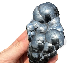 【希少　大きめ】ヘマタイト　腎臓状赤鉄鉱　瘤状結晶　原石　クラスター　瘤　杢　塊 ヘマタイト 腎臓状ヘマタイト 腎臓状赤鉄鉱 赤鉄鉱 ぶどう状ヘマタイト