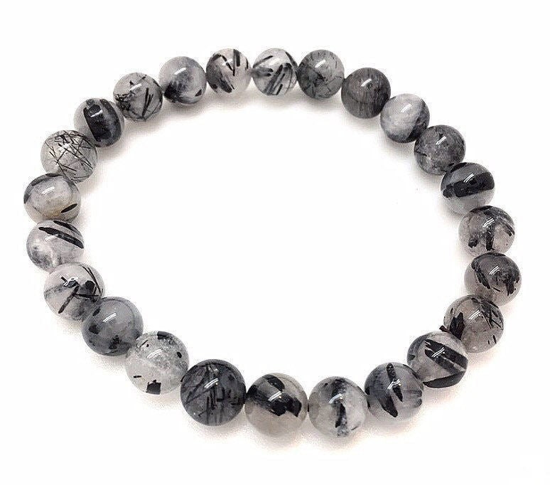 Rutilated Quartz Bracelet - Etsy Rutilated Quartz Bracelet - Etsy