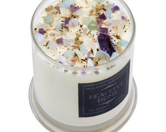 Peaceful Home Candles - Home Candles - Soy Aromatherapy Candle - Housewarming Gift - New Home Candle Gift - Handmade Gift for Host