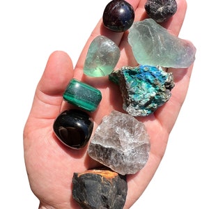 Capricorn Crystal Set - Capricorn Zodiac Crystals - Capricorn Birthstones - Astrology Gifts - Capricorn Zodiac Set - Capricorn Birthday Gift