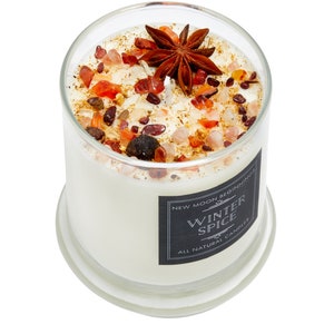 Winter Spice Candles - Holiday Candles - Orange Cinnamon Clove Candle - Spicy Winter Candle - Soy Scented Candles & Tealights - Handmade!