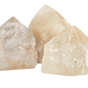 Natural Citrine Point - 50g to 1kg - Top Polished Citrine Crystal Point - Citrine Stone Point - NOT Heat Treated - Large Citrine - 30% Off