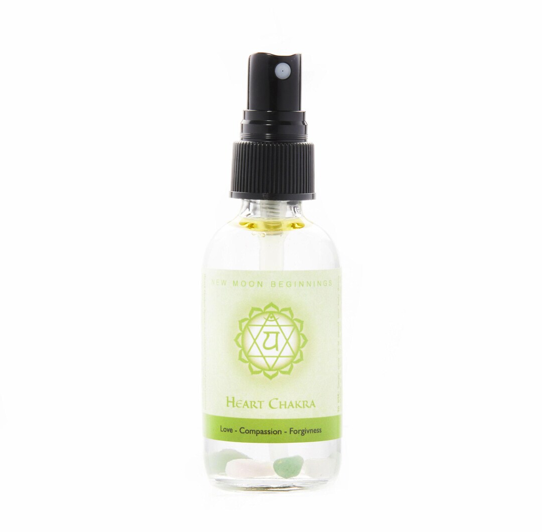 Heart Chakra Spray - Heart Chakra Crystal - Chakra Room Spray - Chakra ...