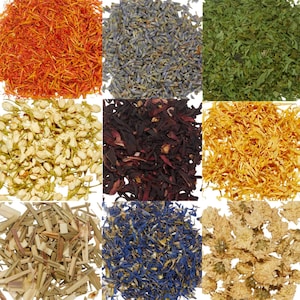 Dried Herbs (0.5oz) Simmer Pot Herbs - Bulk Dried Herbs for Tea - Herbs for Candles - Witch Herbs - Spiritual Ritual Herbs