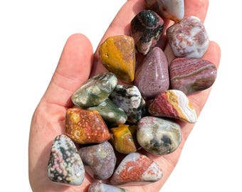 8番目の鉱脈オーシャンジャスパータンブル - Etsy 日本