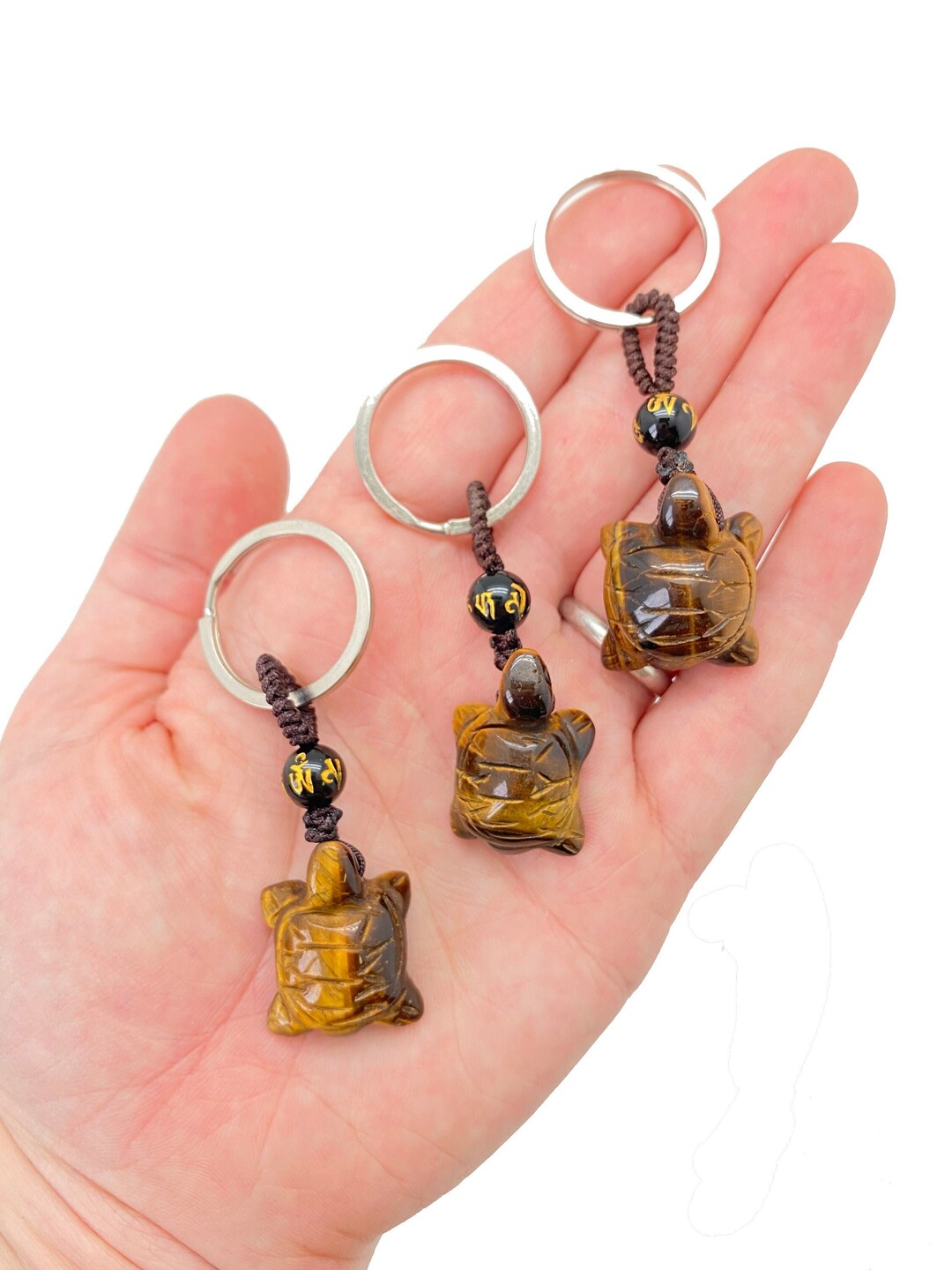 Portachiavi A Forma Di Tartaruga In Argento, Regalo Di Viaggio Originale, Taglia Unica - 2