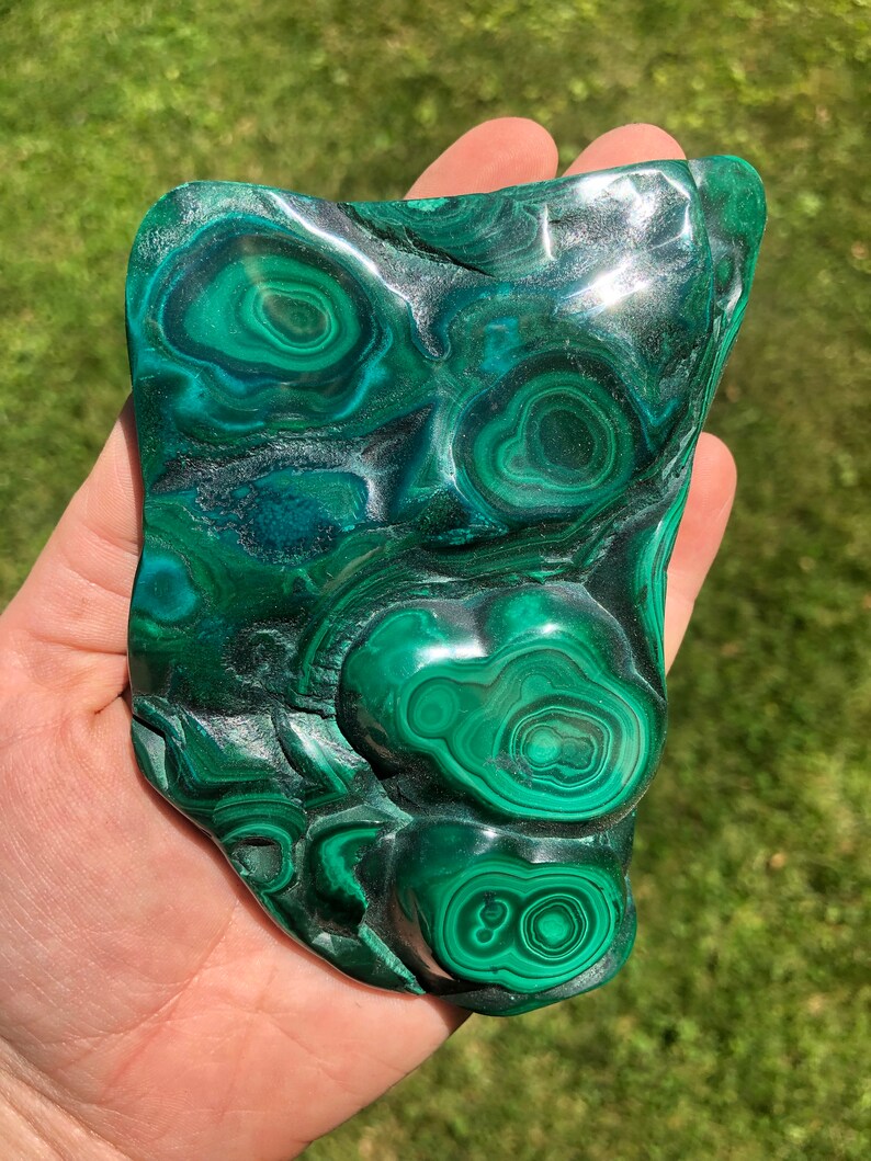 Malachite Stone malachite crystal healing crystals and Etsy