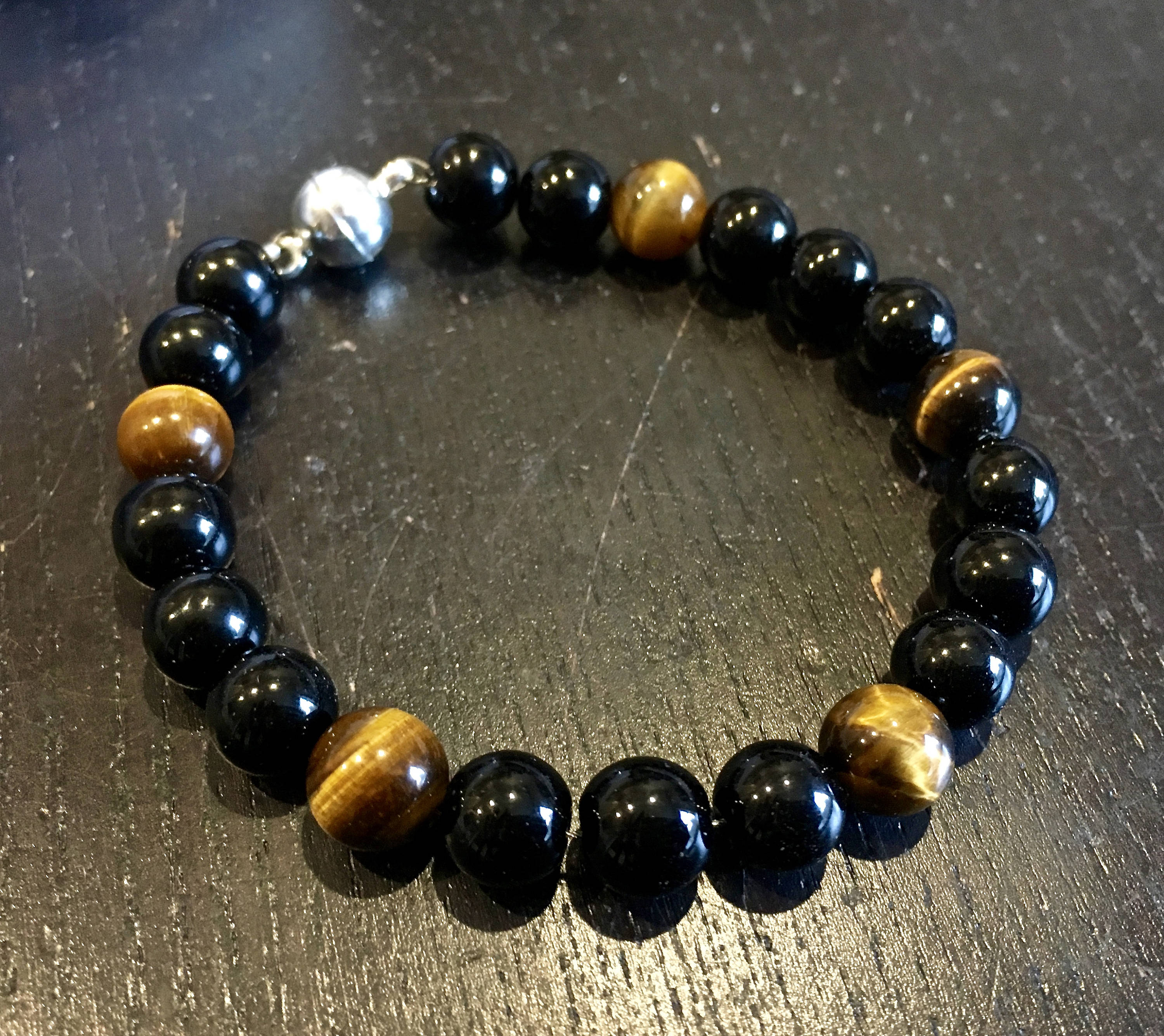 Tiger Eye Bracelet Tigers Eye Healing Crystal Bracelet Etsy