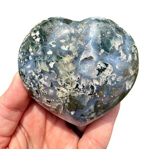 Cosmic Jasper Heart - Galaxy Jasper Stone - Polished Cosmic Jasper Crystal - Galaxy Jasper Crystal Heart - Heart Shaped Cosmic Jasper