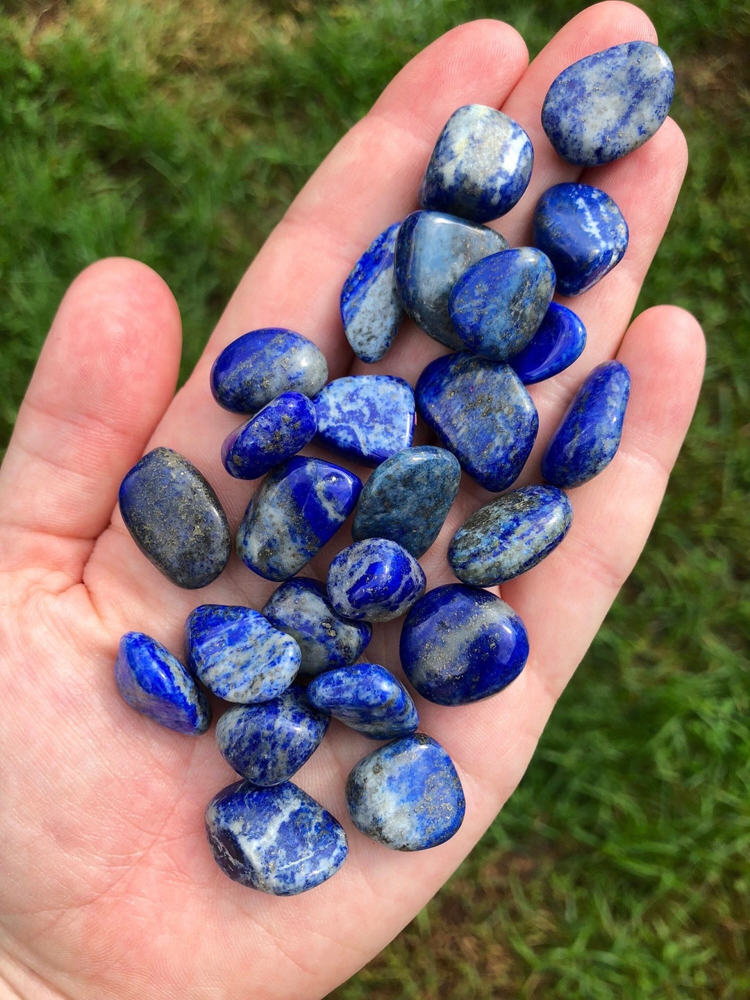 Lapis Lazuli, Tumbled Lapis Lazuli, Tumbled