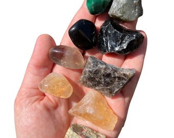 Scorpio Crystal Set - Scorpio Zodiac Crystals - Scorpio Gifts - Crystal Astrology Gifts - Scorpio Birthstone Crystal - Scorpio Birthday Gift
