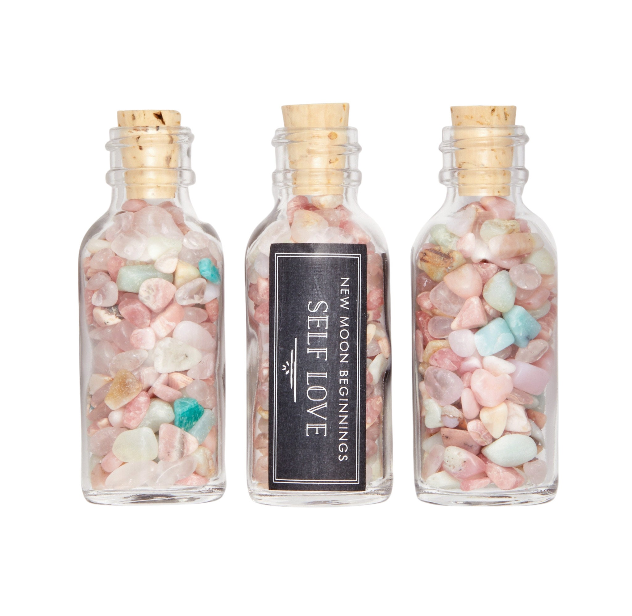 Self Love Crystal Bottle