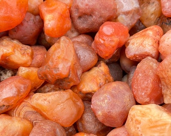 Raw Carnelian Stone - Raw Carnelian Gemstone - Rough Carnelian - Healing Crystals & Stones - Carnelian Crystal - Sacral Chakra Crystals