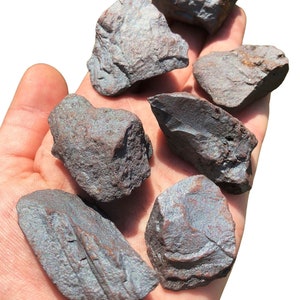 Raw Hematite Stone - Hematite - Rough Hematite Crystal - Crystals & Stones - Natural Hematite Crystal - Real Hematite Stone Raw