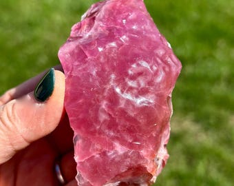 Gel Cobalto Calcite Specimen - High Quality! Cobaltoan Calcite Crystal - Rough Cobalto Calcite - Grade A Raw Cobalto Calcite - Pink Calcite