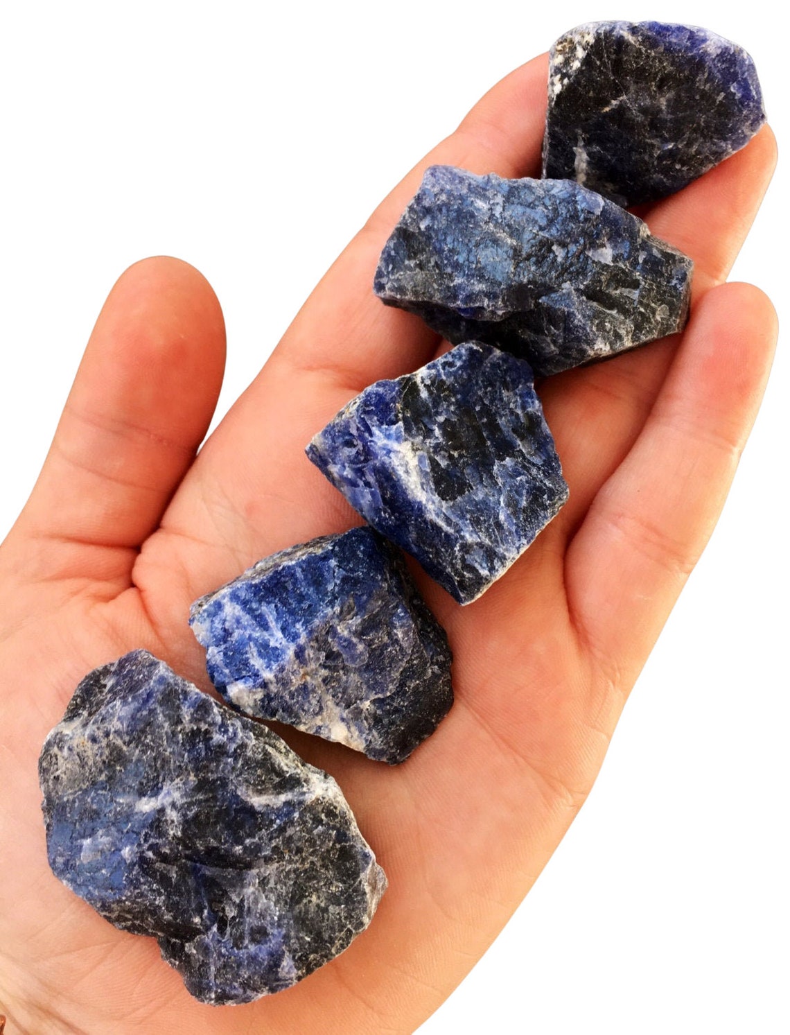 Raw Sodalite Rough Sodalite Healing Crystal Grade A | Etsy