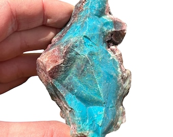 Rough Chrysocolla (1.5" to 4") - Raw Chrysocolla Crystal from Peru - Healing Crystals & Stones - Blue Crystal - Natural Peruvian Chrysocolla