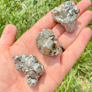 Raw Pyrite Cluster Grade A Raw Pyrite Stone Rough Pyrite Crystal Cluster Gold Pyrite Nugget High Quality, A-Grade Pyrite Cluster image 10