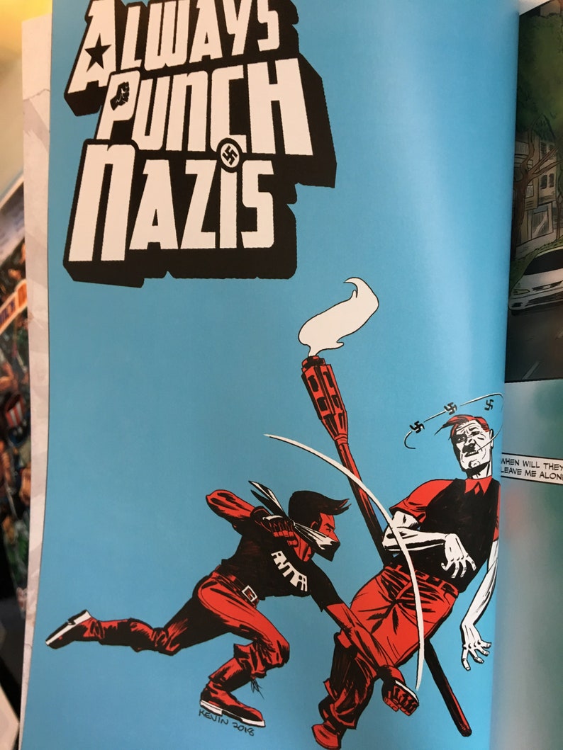 Always Punch Nazis Original Graphic Novel image 9