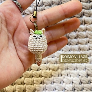 Amigurumi 1 polegada Tiny Klee Dodoco*Made2Order*