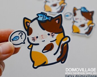 Sticker - Where is my Fish? (x1) NEW Matte Coated