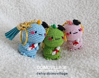 Amigurumi Little Dinosaur: Rrrr Congrat! you did it!  *Made2Order* Amigurumi, Crochet, Handmade