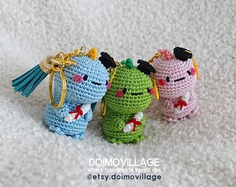 Amigurumi Little Dinosaur: Rrrr! CongRrrrats! you did it!  *Made2Order* Amigurumi, Crochet, Handmade