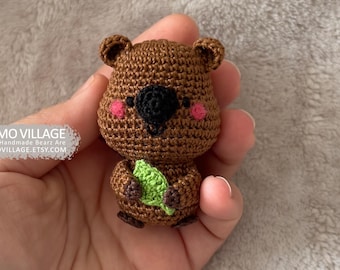 Amigurumi L'animale più felice della Terra Quokka *Made2Order* Amigurumi, Uncinetto, Fatto a mano